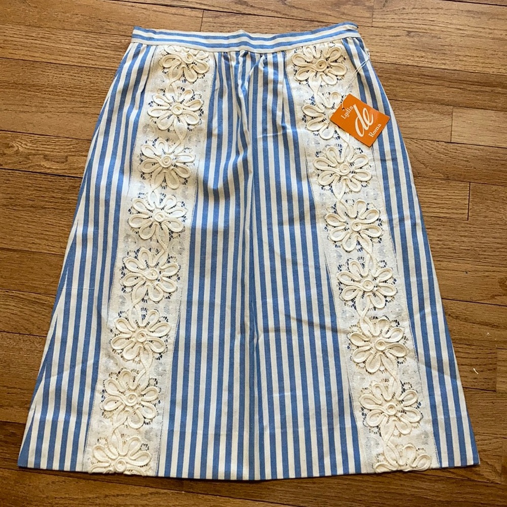 Vintage 60s NWT Lydia de Roma skirt Made in Italy